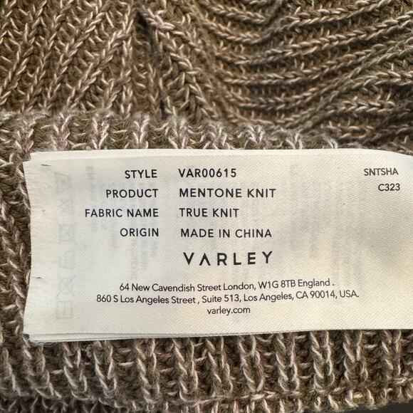 Varley Mentone Half Zip Dark Olive Speckle - Picture 7 of 11